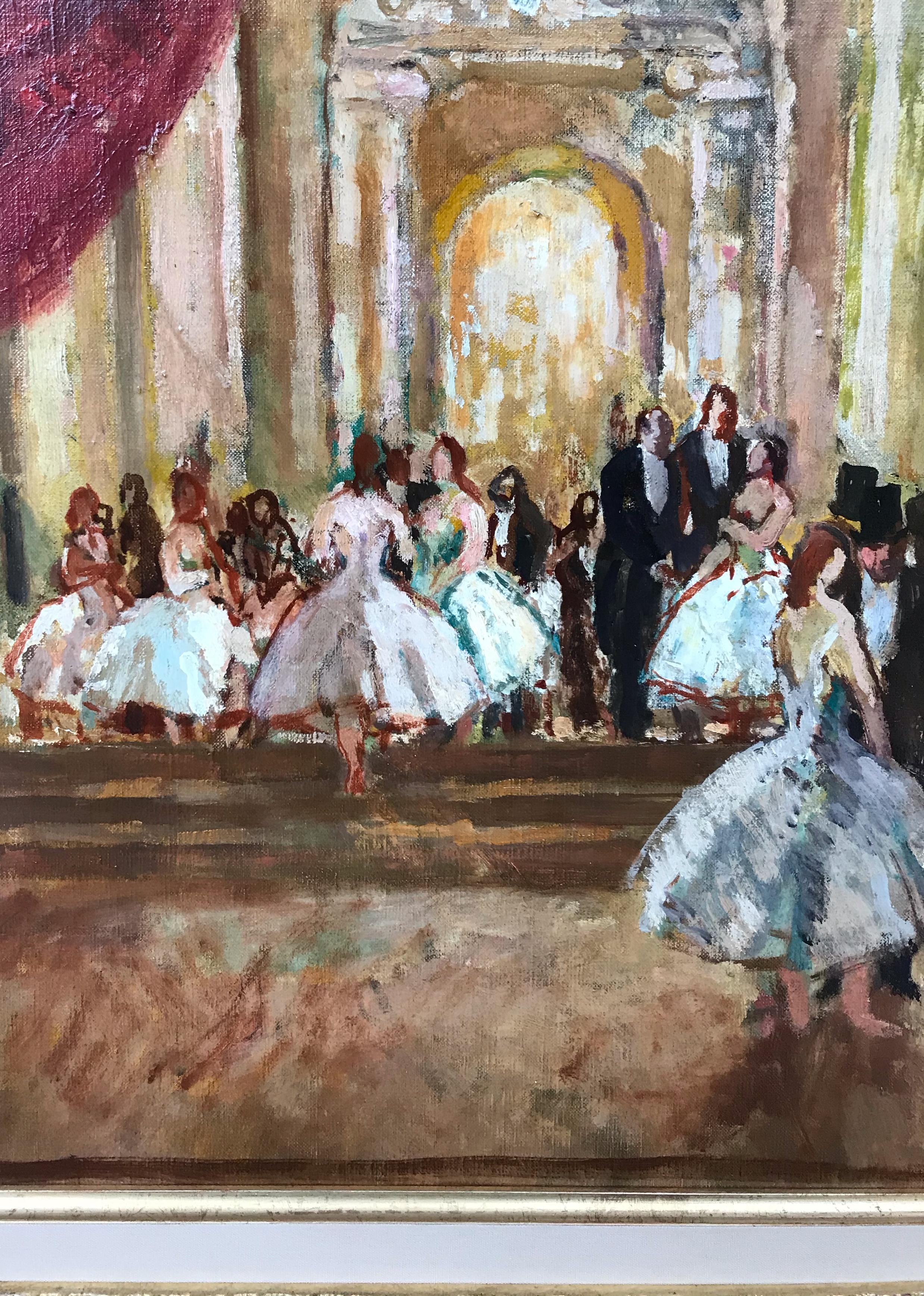 COSSON, Jean Louis Marcel (1878 – 1956)
Ballerinas at Paris Opera
Oil on canvas signed low right
Framed by Gault (Paris - Fbg St Honoré)
Dim canvas : 41 X 73 cm
Dim canvas : 60 X 92 cm

COSSON, Jean Louis Marcel (1878 – 1956) -
French