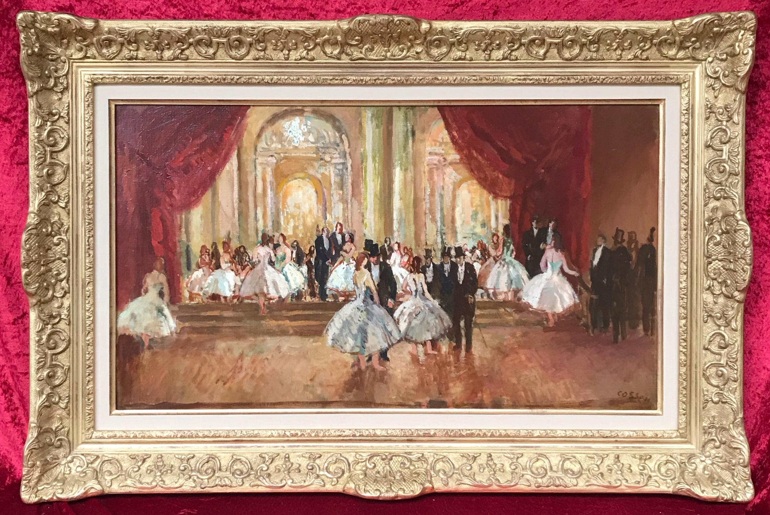 Portrait Painting COSSON, Jean Louis Marcel   - Les ballerines de l
Opéra de Paris - peinture post-impressionniste