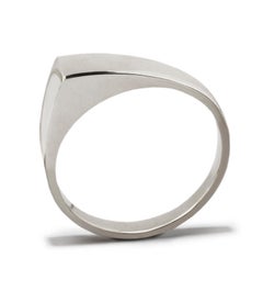 Costa Ring in Silver by Allison Bryan