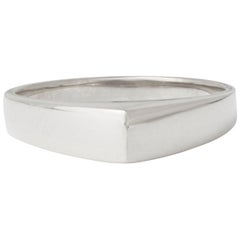 Costa Ring in Silver by Allison Bryan