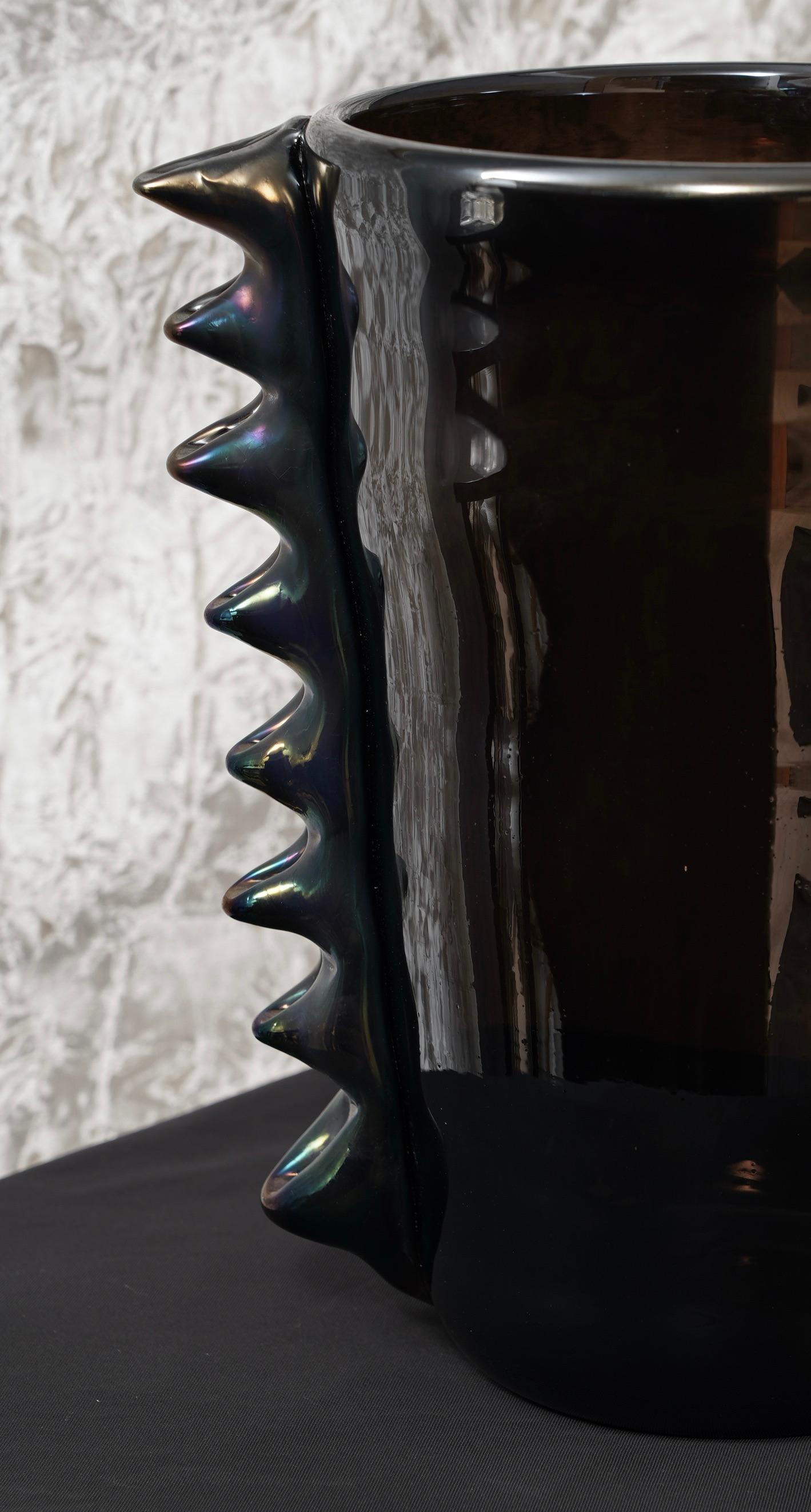 Costantini Murano Blown Glass Vase, 2000 In Good Condition In Rome, IT