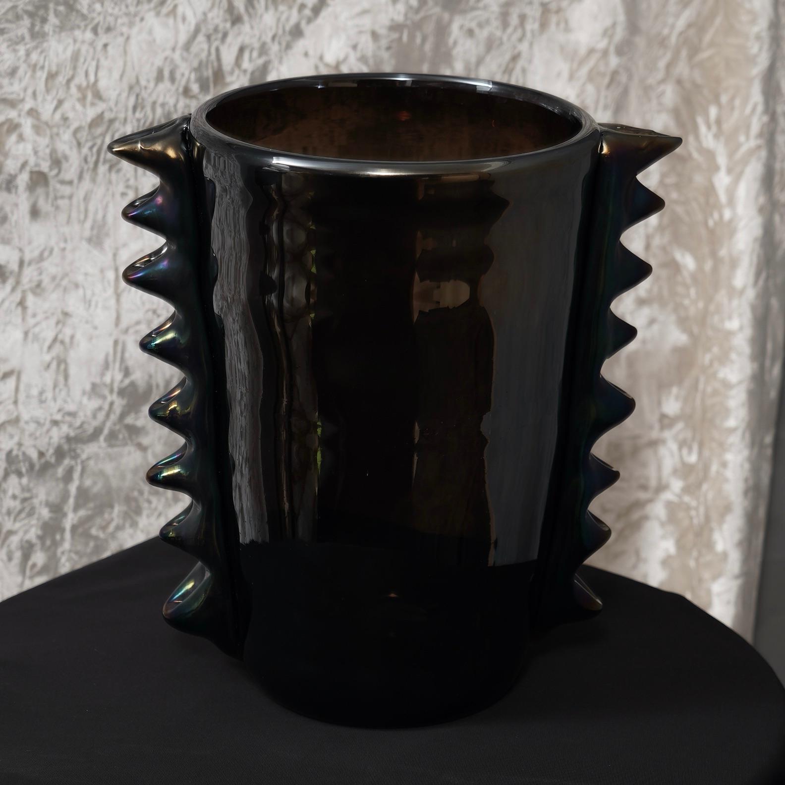 Costantini Murano Blown Glass Vase, 2000 1