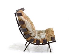 "Costela" Armchair in Peroba Wood, by Martin Eisler, Mid-Century Modern