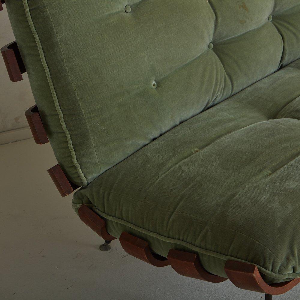 Mid-20th Century 'Costela’ Sofa by Martin Eisler + Carlo Hauner for Forma, Brazil 1960s For Sale