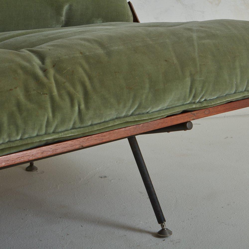 Costela' Sofa von Martin Eisler + Carlo Hauner für Forma, Brasilien 1960er Jahre (Metall) im Angebot