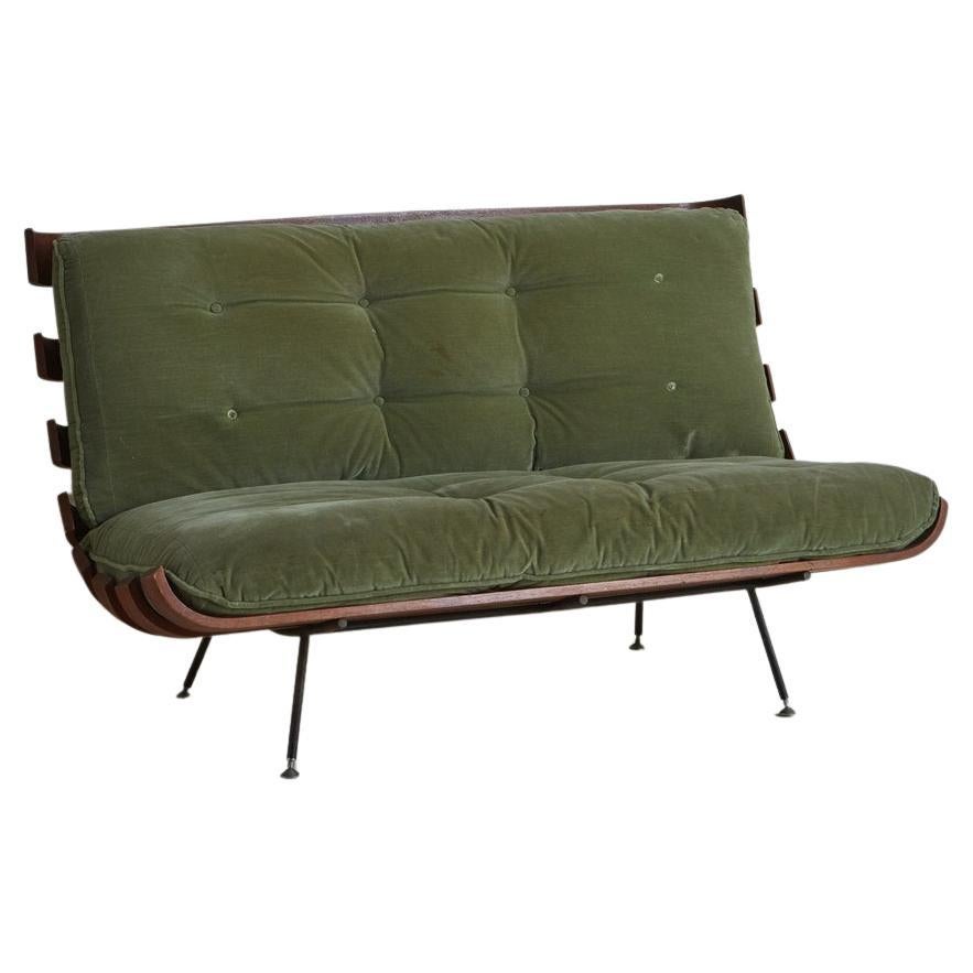 Costela' Sofa von Martin Eisler + Carlo Hauner für Forma, Brasilien 1960er Jahre