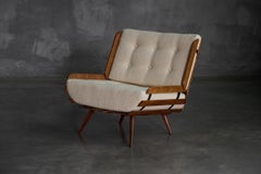 Costelinha Lounge Chair by Móveis Pailar, Brazil, 1960s