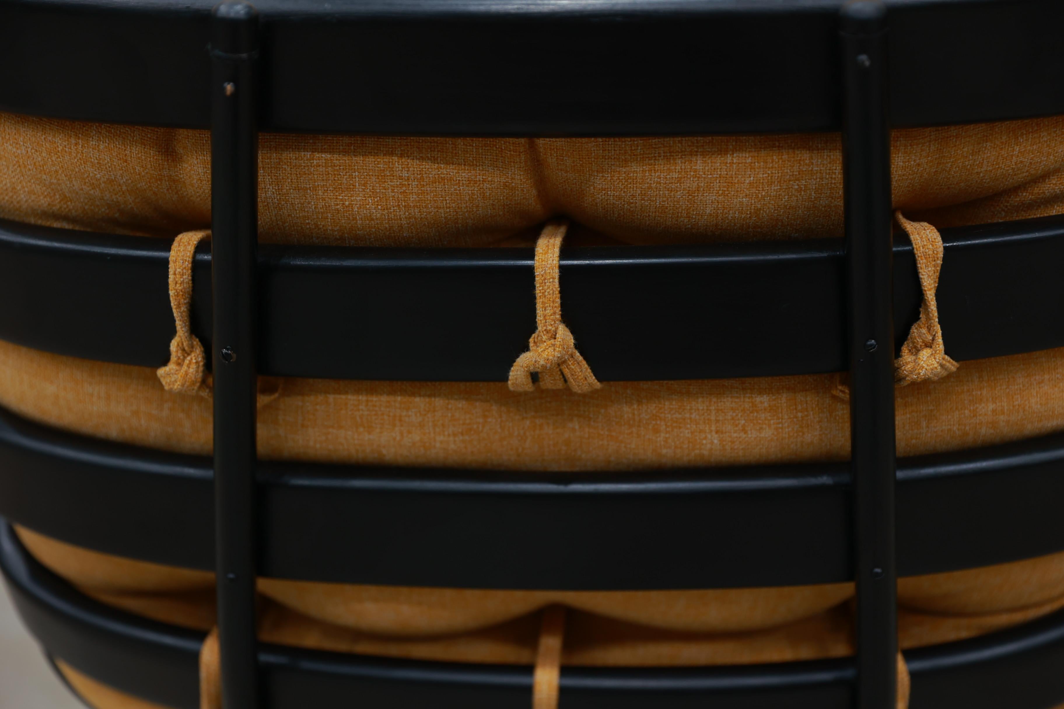 “Costella” Armchair in Hardwood & Fabric att. to Martin Eisler, 1950’s Brazil For Sale 3
