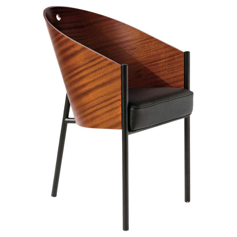 Costes Armchair Natural Mahogany By Driade