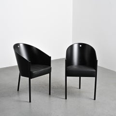 Costes Armchairs by Philippe Starck, circa 1984, Set of 2