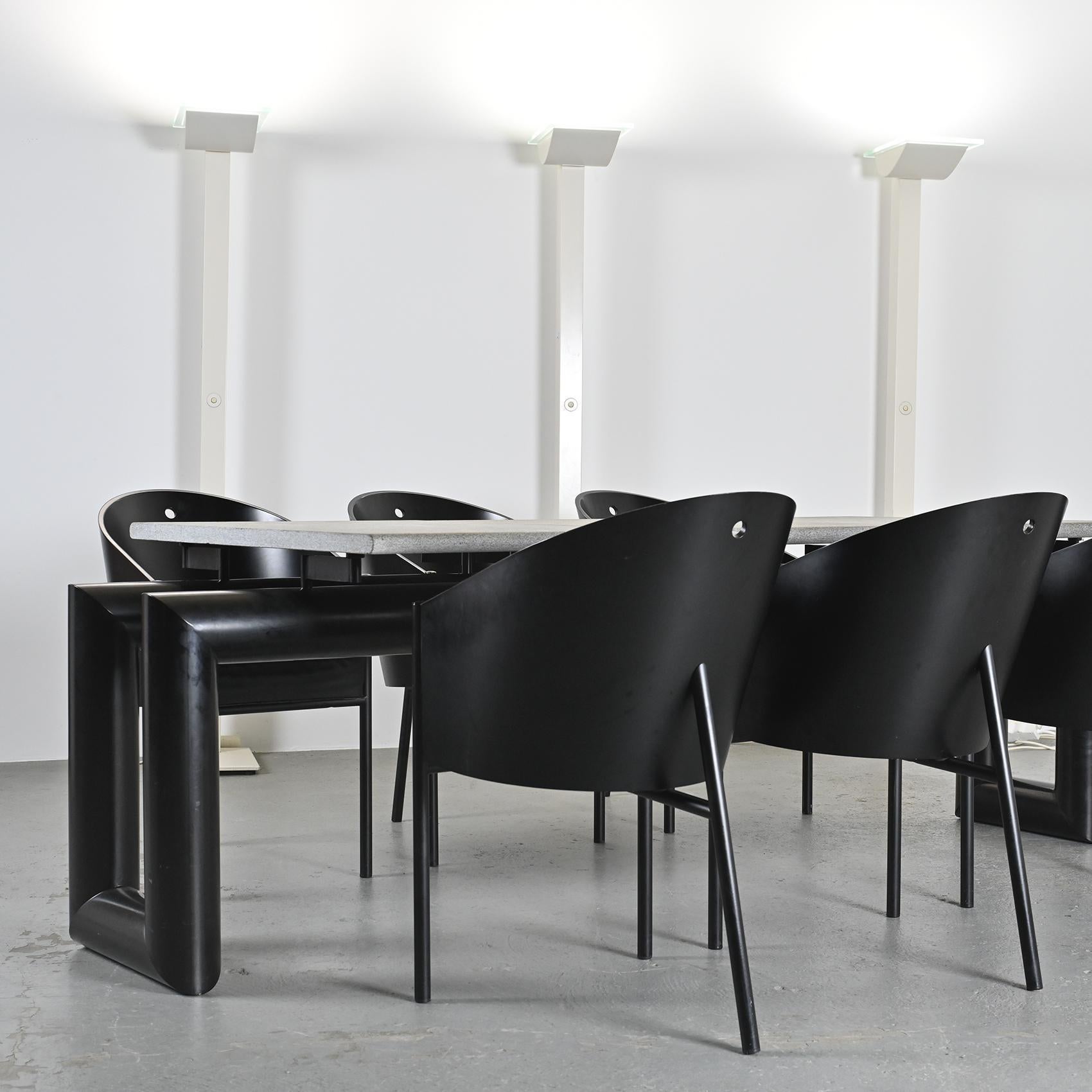 Sillones Costes de Philippe Starck, hacia 1984, Juego de seis Francés en venta