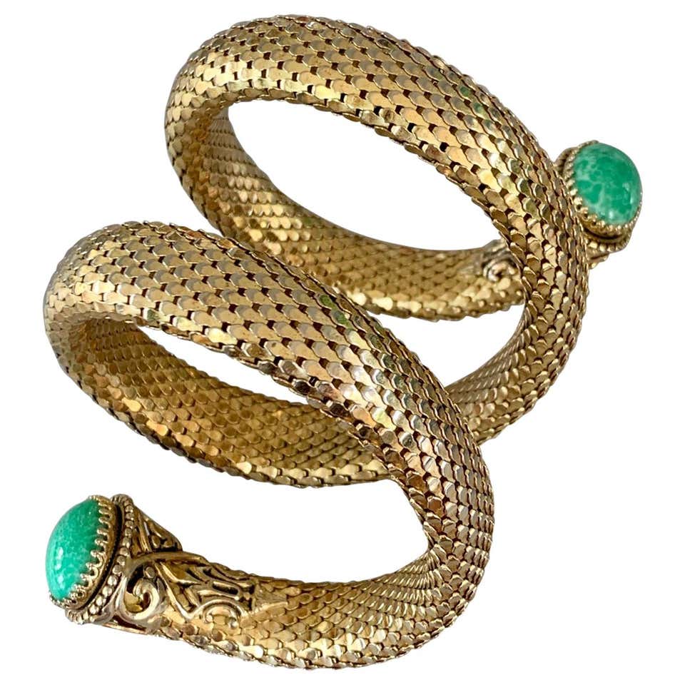 Snake Coil Bracelet at 1stDibs