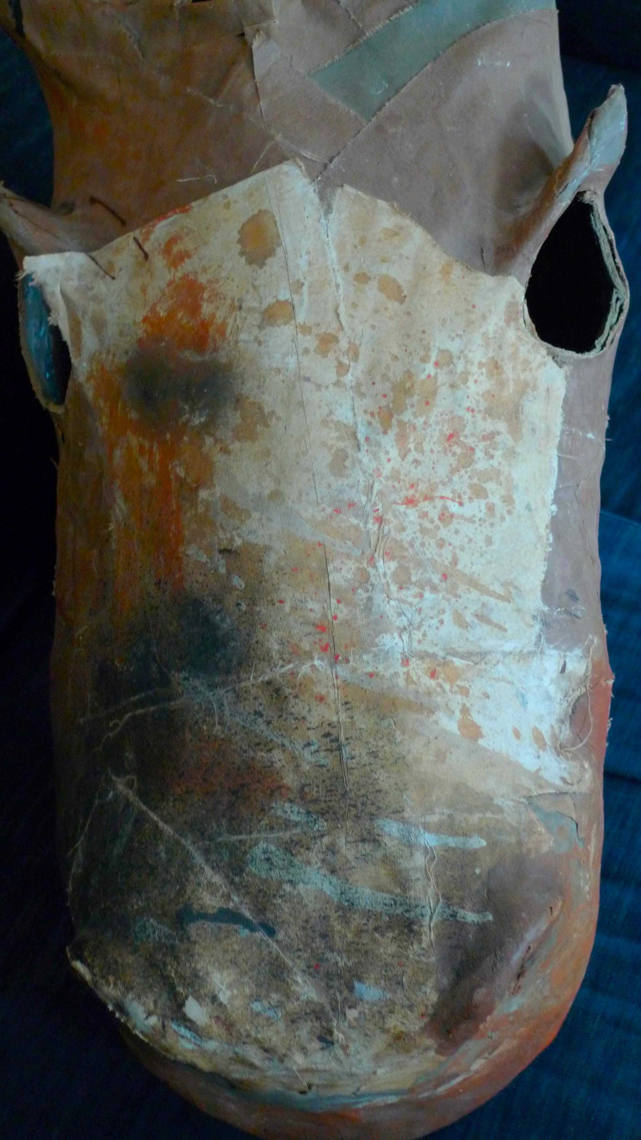 Costume Horse Head Oversize of Canvas from Atlanta Theater, circa 1930 For Sale 2