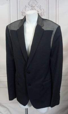 Costume National Homme Exposed Organza Blazer
