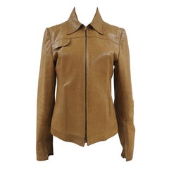 Costume National leather jacket