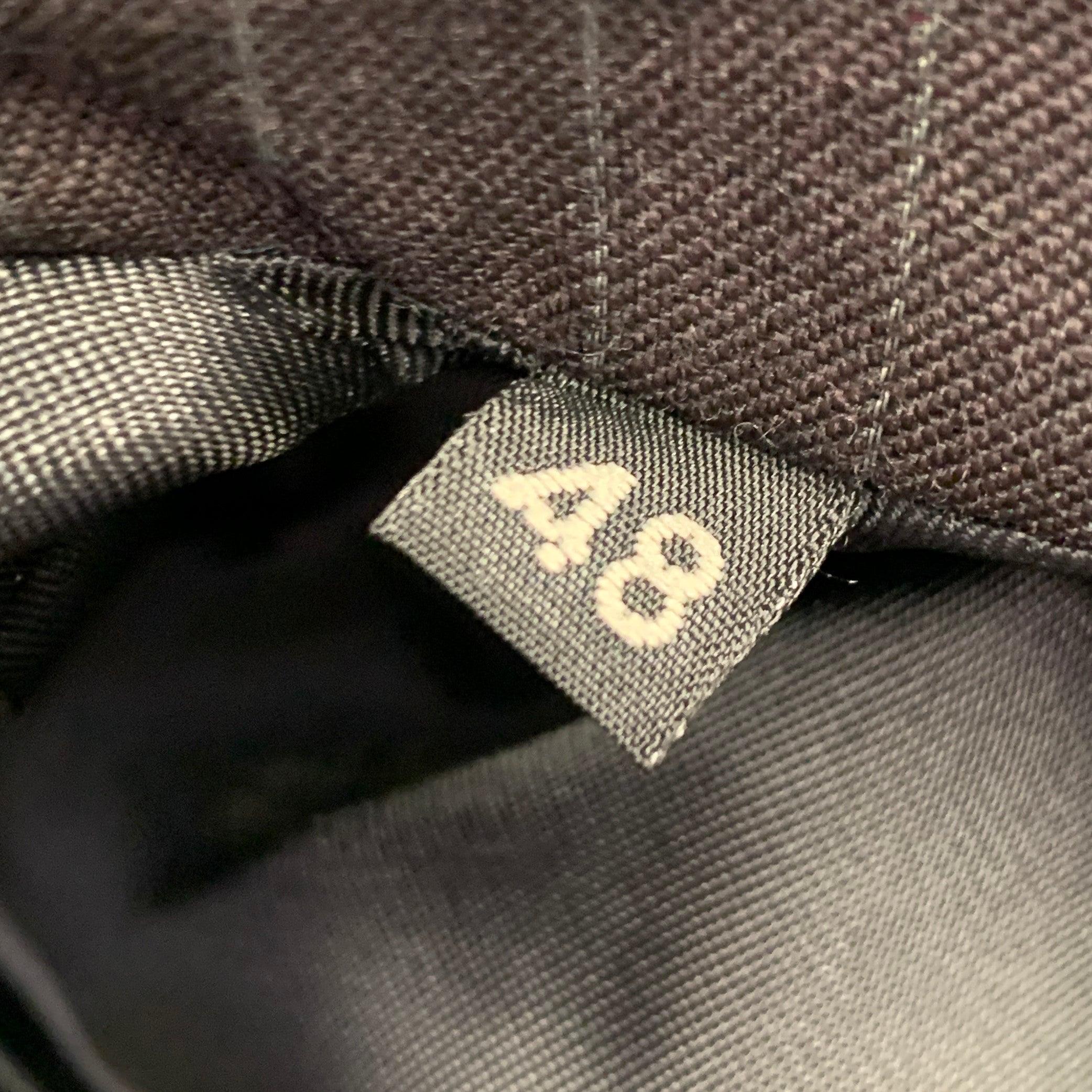 CoSTUME NATIONAL Größe 38 Braun Grauer Nadelstreifen-Anzug aus Wolle mit einem Knopfleiste im Angebot 5