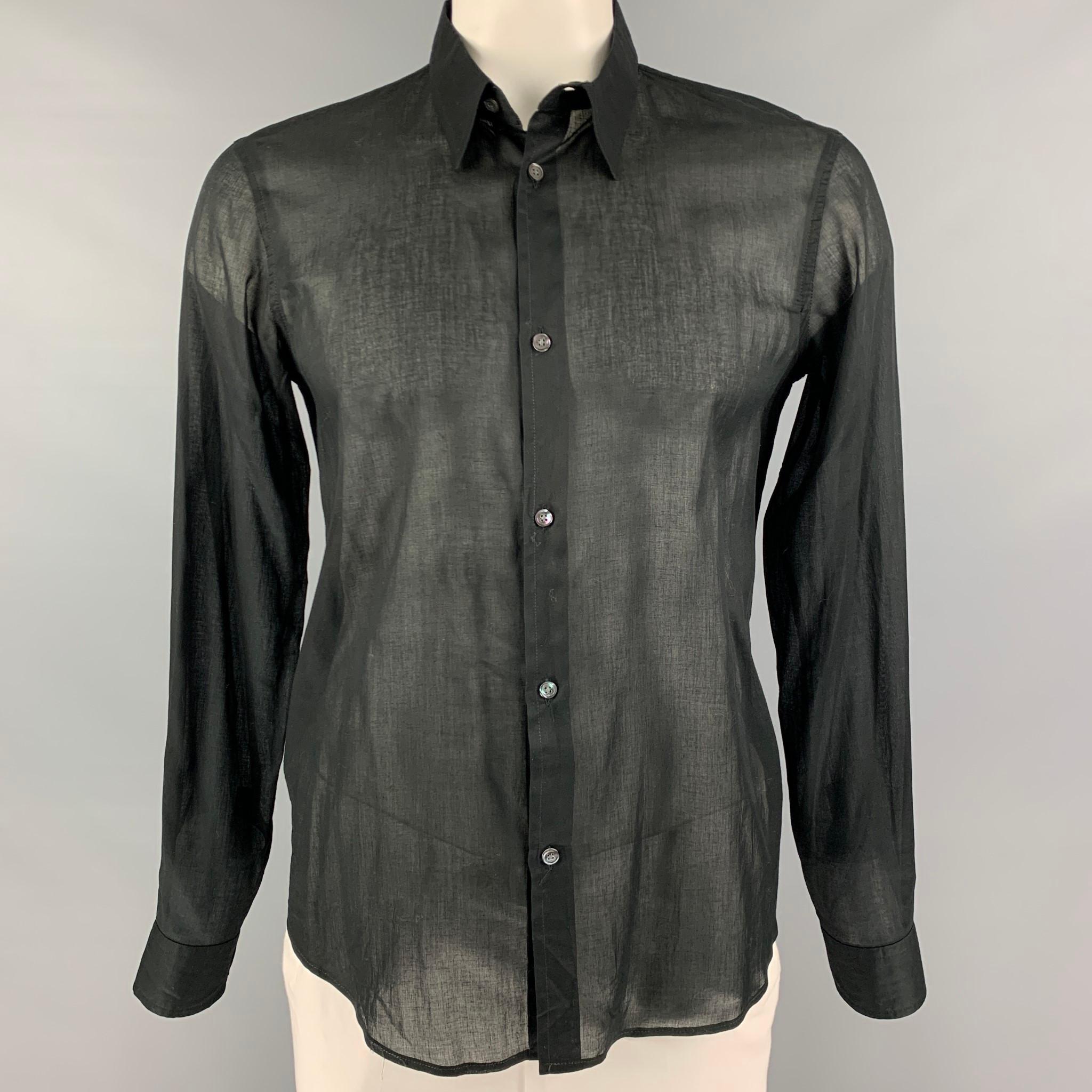 Blouse C'N'C Costume National – Femme – Soie 100% – Noir – Taille M/IT42 – Neuf Avec Défauts