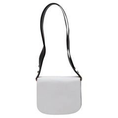 Costume National White & Black Crossbody Bag