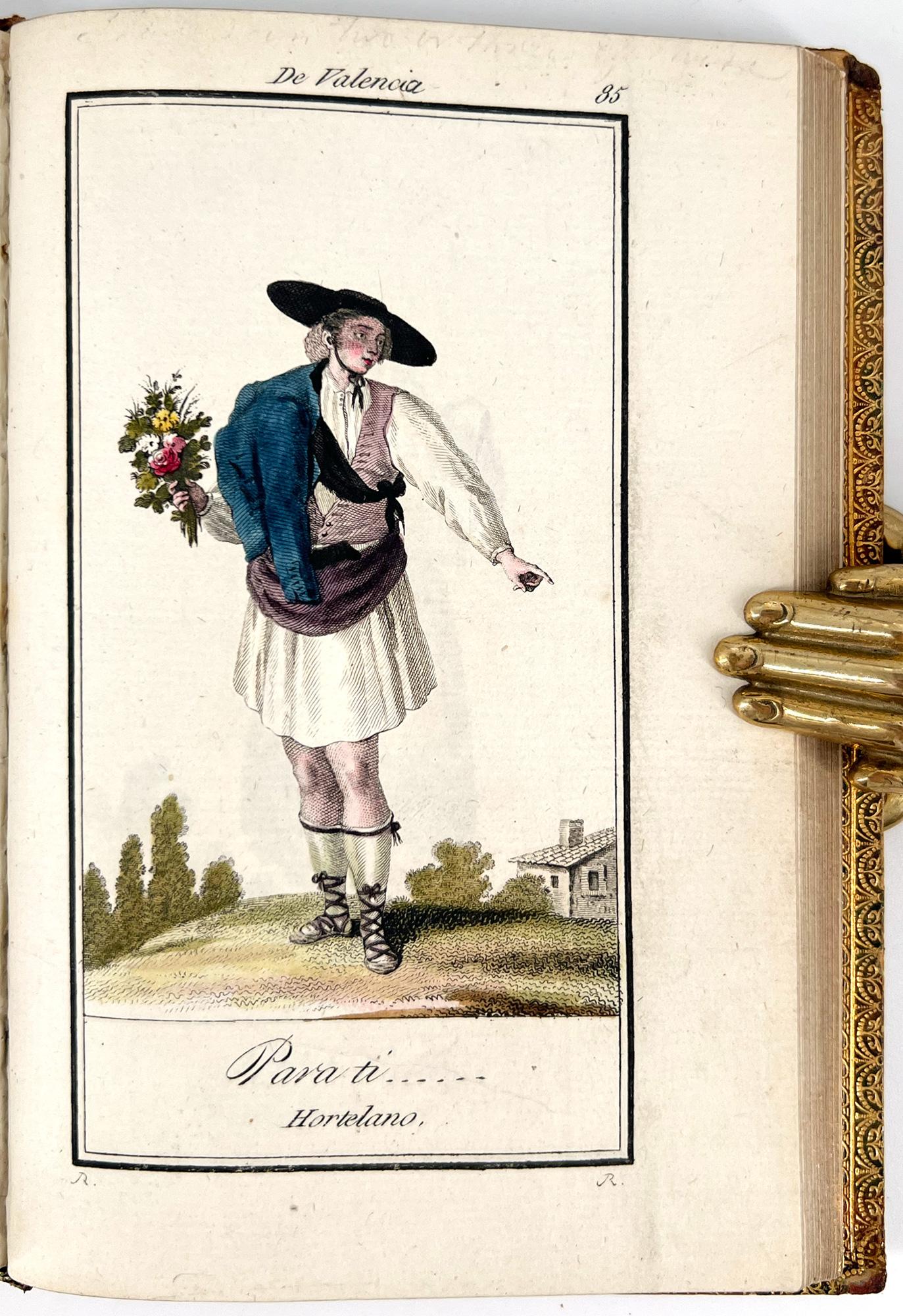 Costumes of Spain – ILLUSTRATED by Antonio Rodríguez, 1803 For Sale 7