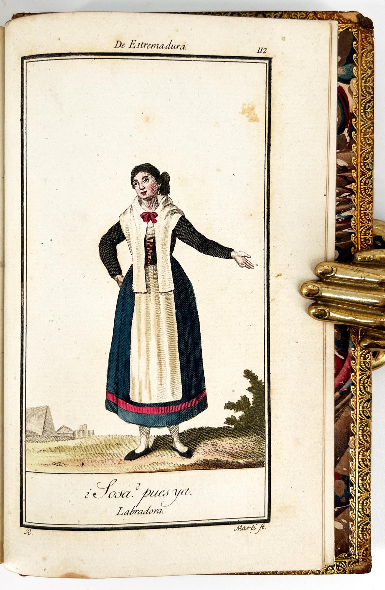 Costumes of Spain – ILLUSTRATED by Antonio Rodríguez, 1803 For Sale 8