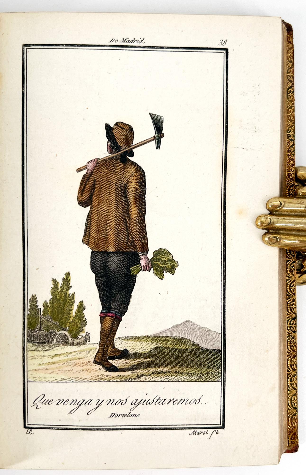 Costumes of Spain – ILLUSTRATED by Antonio Rodríguez, 1803 For Sale 2