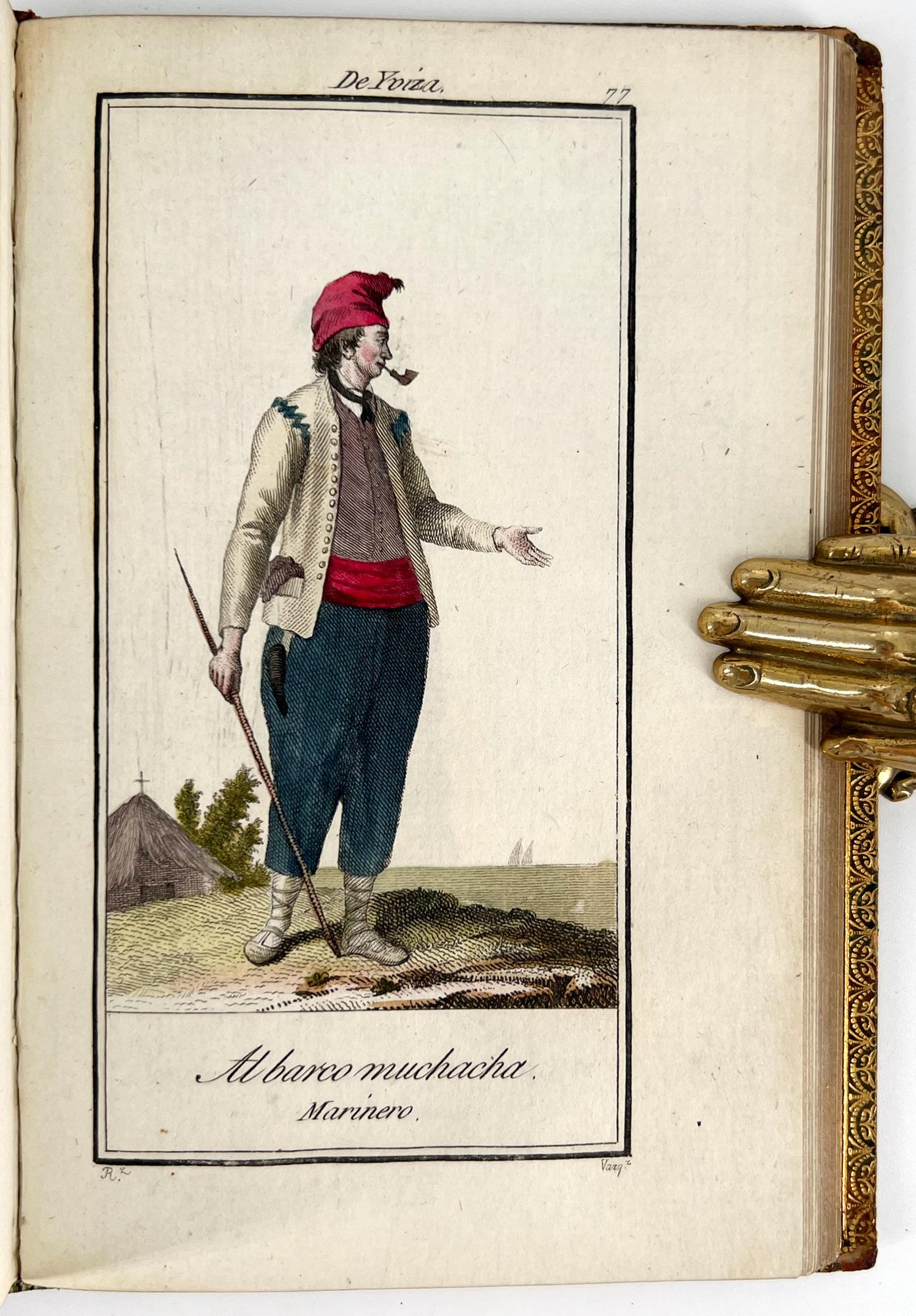 Costumes of Spain – ILLUSTRATED by Antonio Rodríguez, 1803 For Sale 3