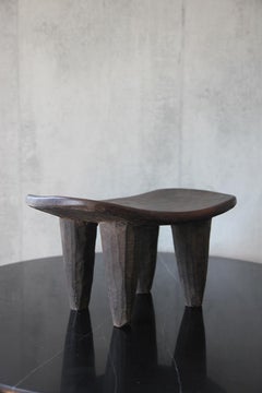 Côte D'ivoire Senufo Wood Milk Stool