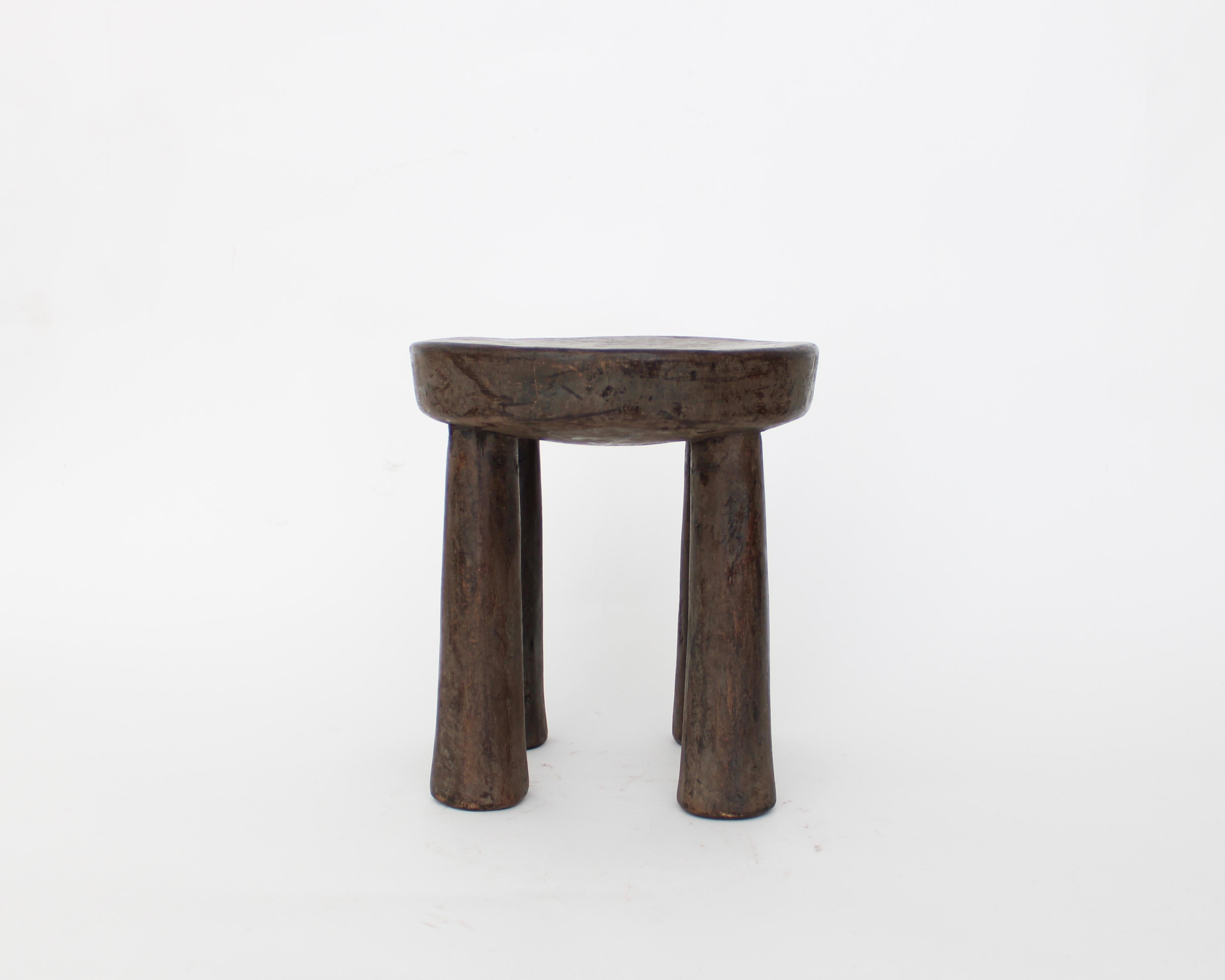 Ivorian Cote Ivoire Lobi African Stool