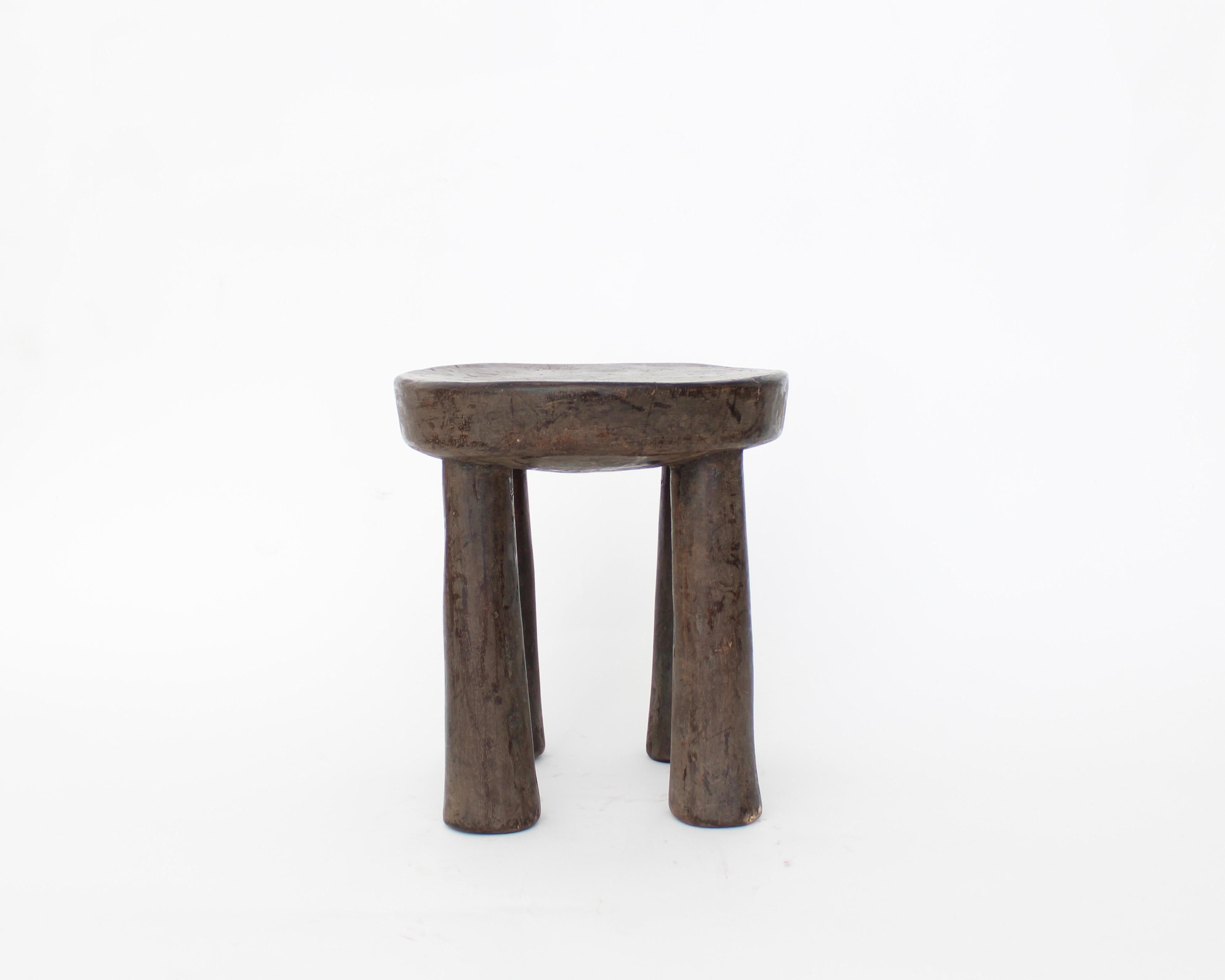Cote Ivoire Lobi African Stool In Good Condition In Chicago, IL