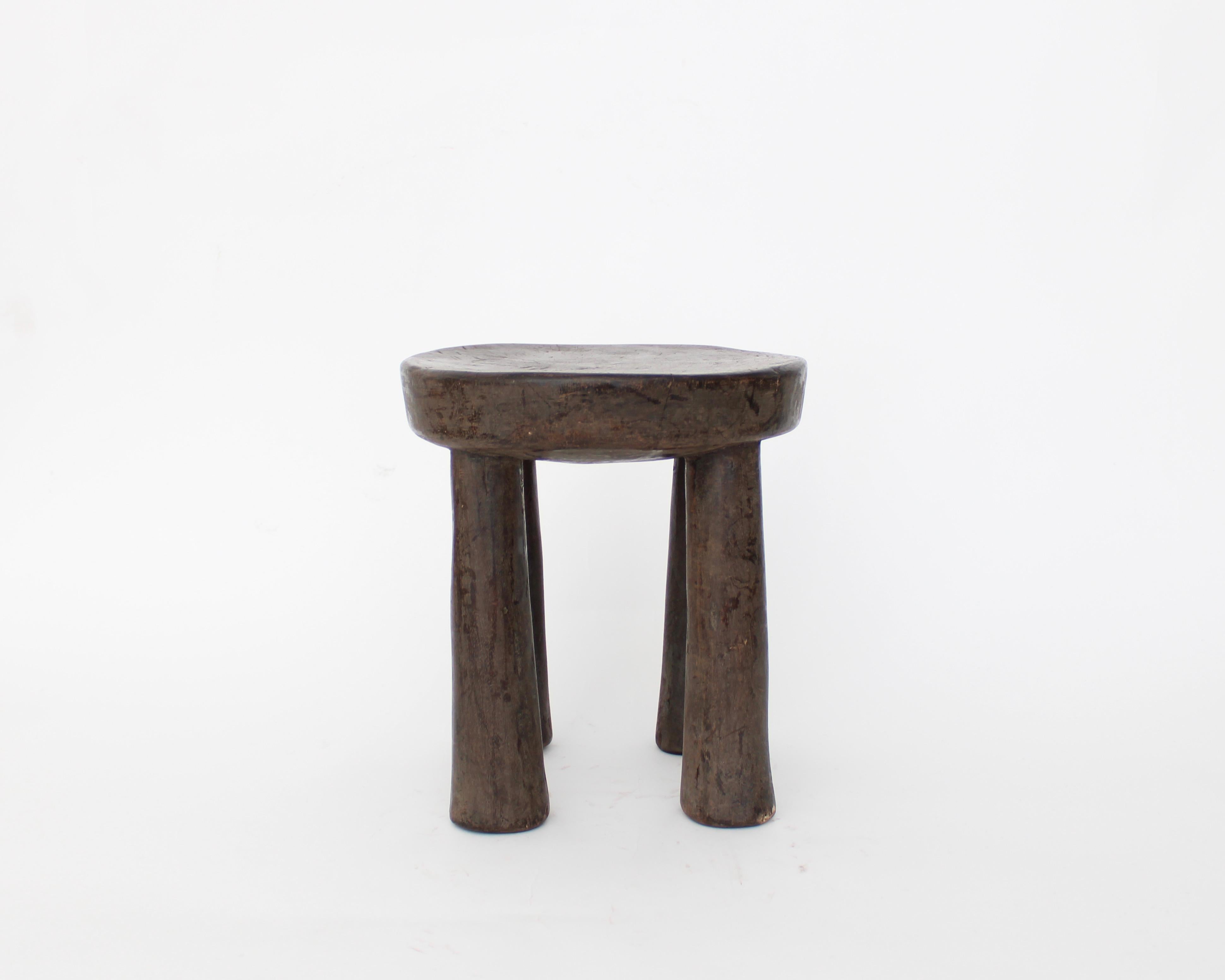 Contemporary Cote Ivoire Lobi African Stool