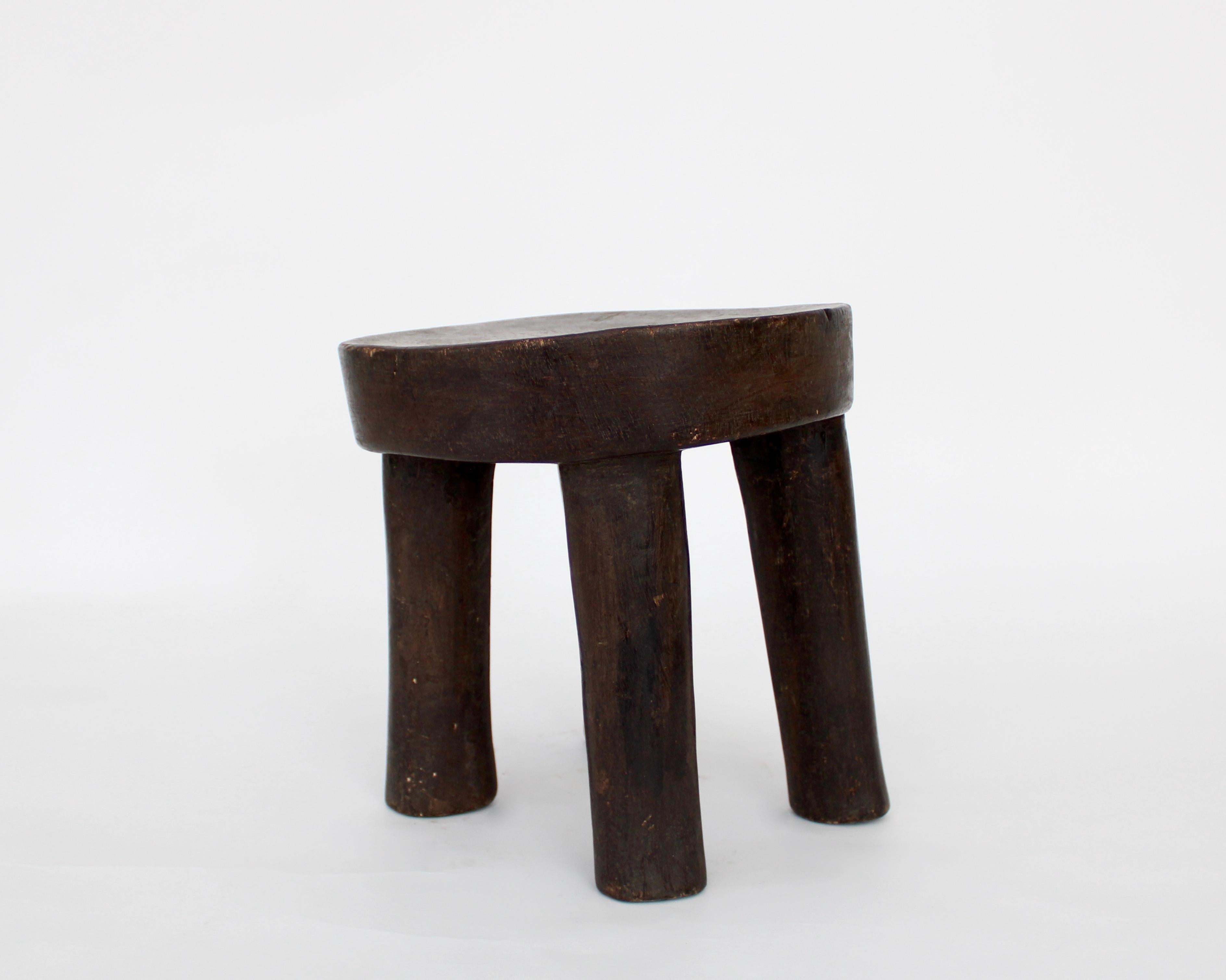 Cote Ivoire Lobi African Stool In Good Condition In Chicago, IL