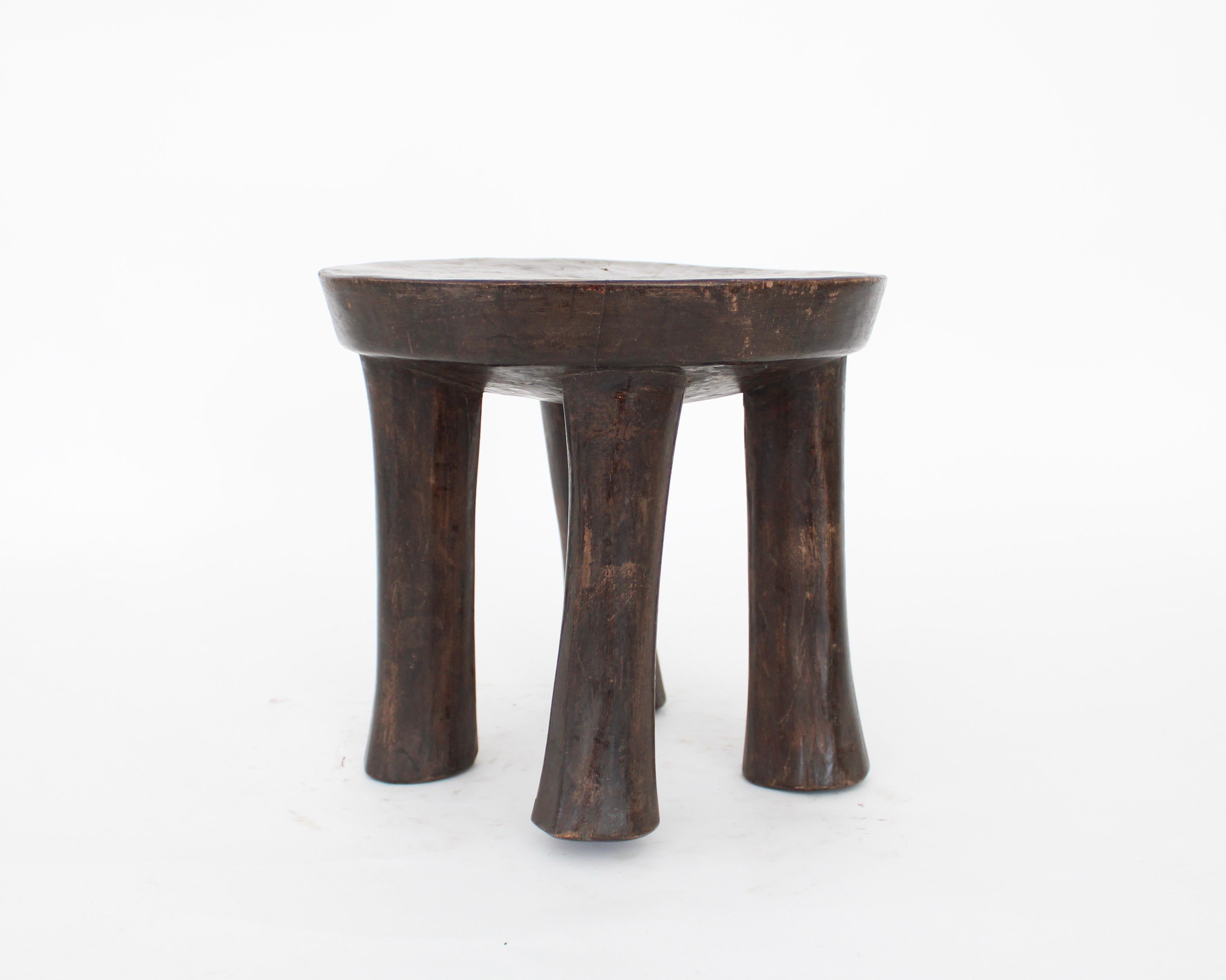 Contemporary Cote Ivoire Lobi African Stool 