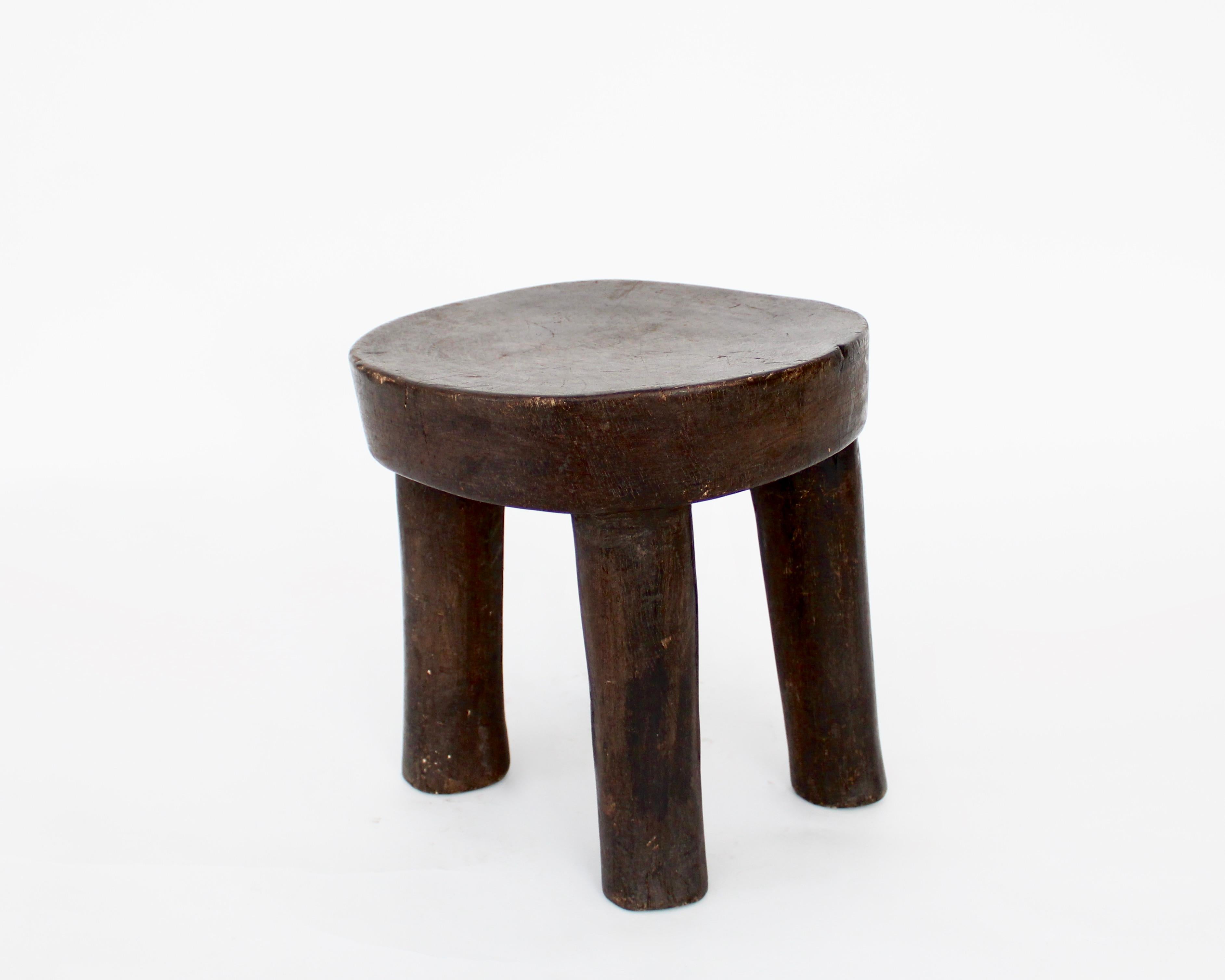 Contemporary Cote Ivoire Lobi African Stool