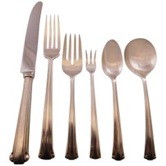 Cotillion von Reed & Barton, Sterlingsilber-Besteckservice, 8er-Set, 48 Teile, Abendessen