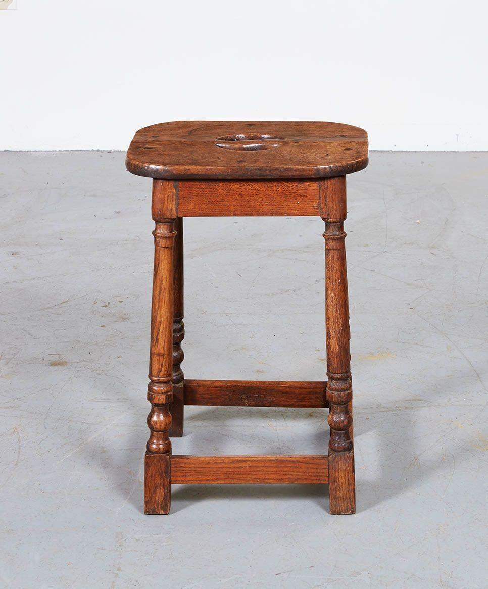 Cotswold Oak Tall Stool For Sale 1