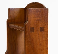 Cotswold School College Small Walnut Open Bookshelves