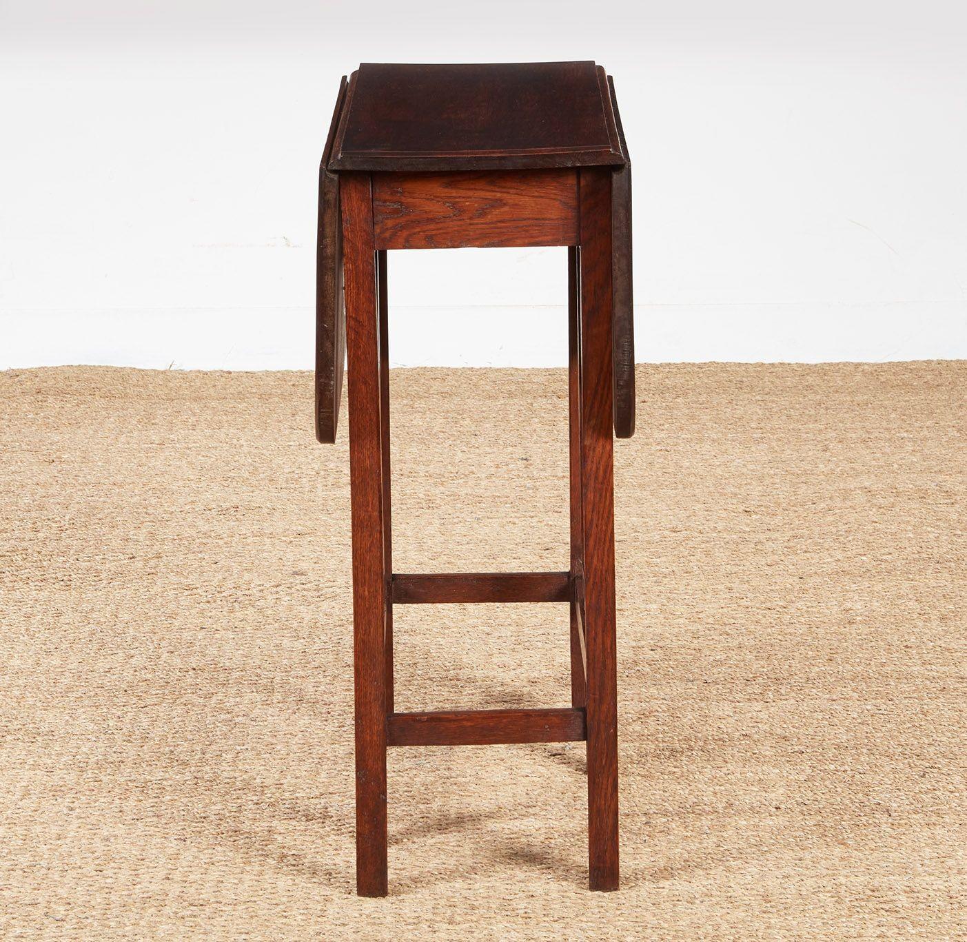 Oak Cotswold School Drop Leaf Table For Sale