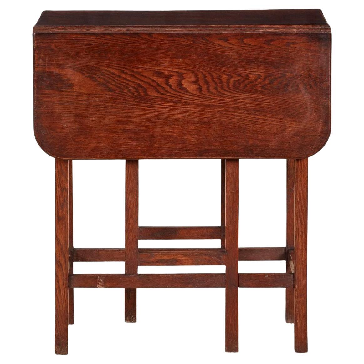 Cotswold School Drop Leaf Table For Sale