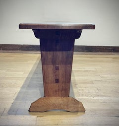 Cotswold School Oak Bench By Peter Evans