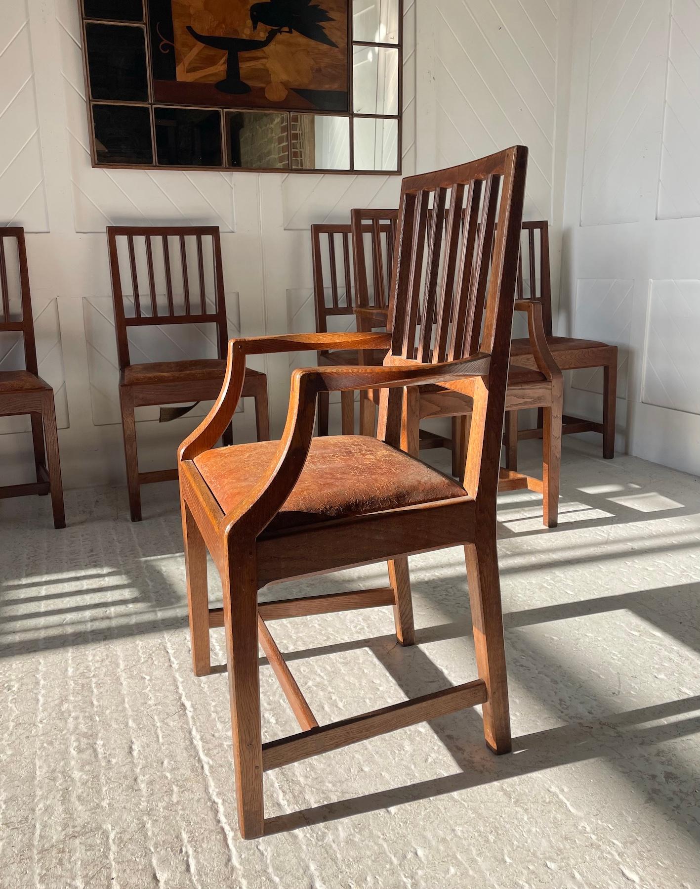 Cotswold School Oak Dining Room Suite By Gordon Russell For Sale 3