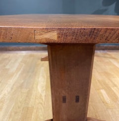 Cotswold School Oak Refectory Table By Peter Evans