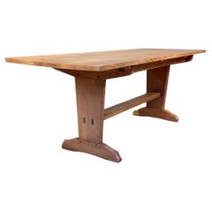 Cotswold School Oak Refectory Table By Peter Evans