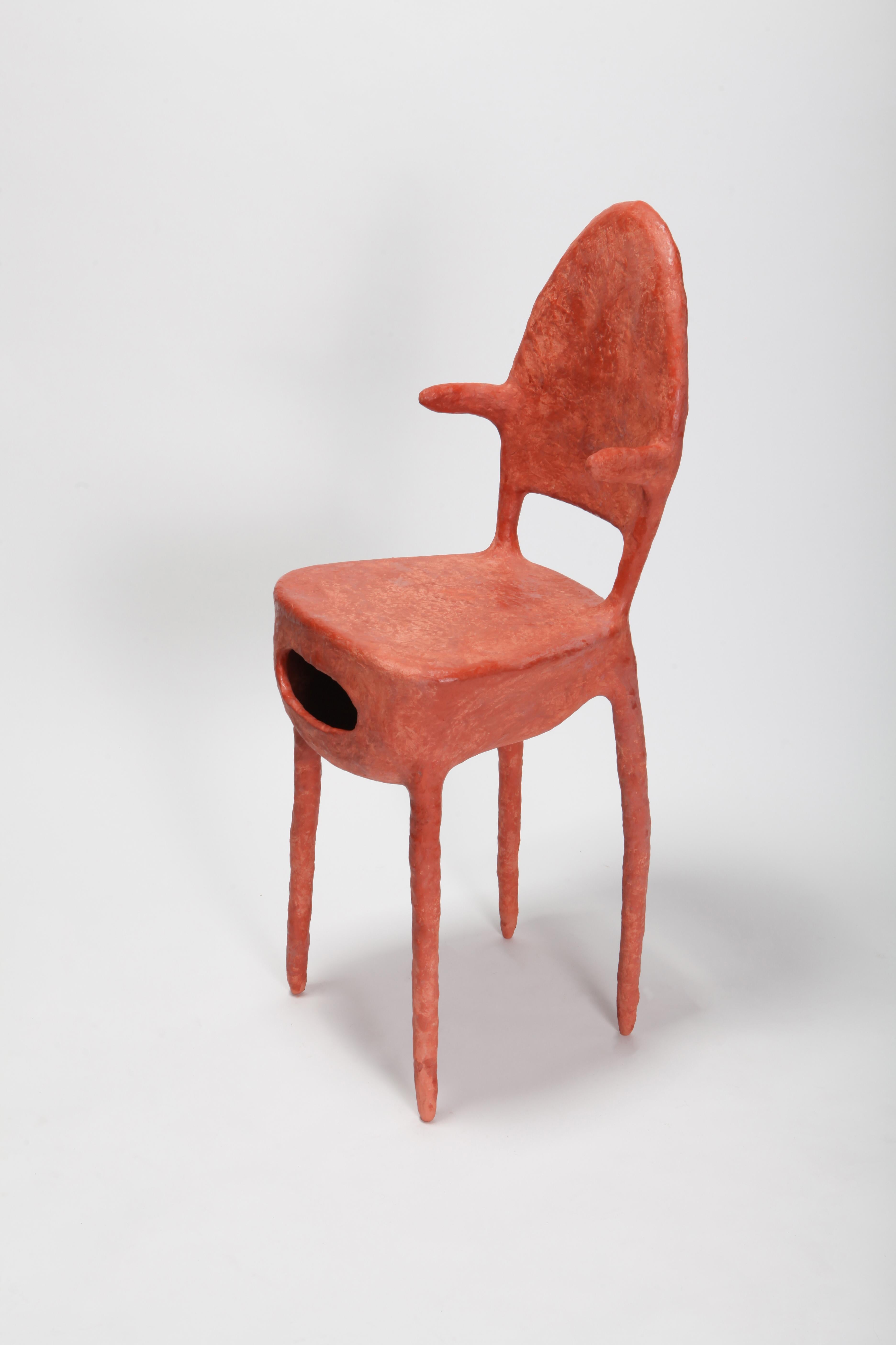 Cotta Chair by Decio Studio Made at alfa.brussels for Everyday Gallery In New Condition In Antwerp, BE