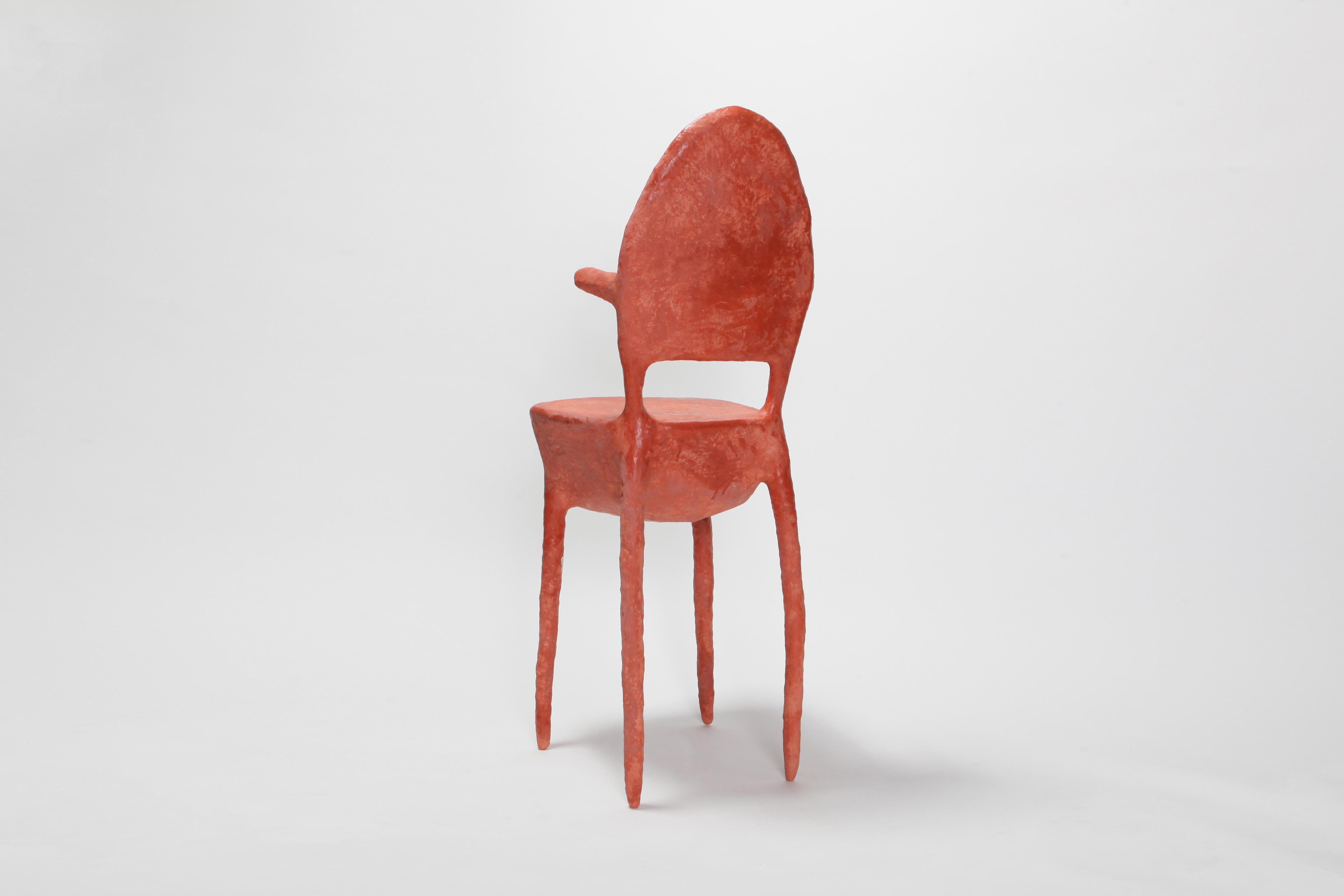 Post-Modern Cotta Chair by Decio Studio Made at alfa.brussels for Everyday Gallery