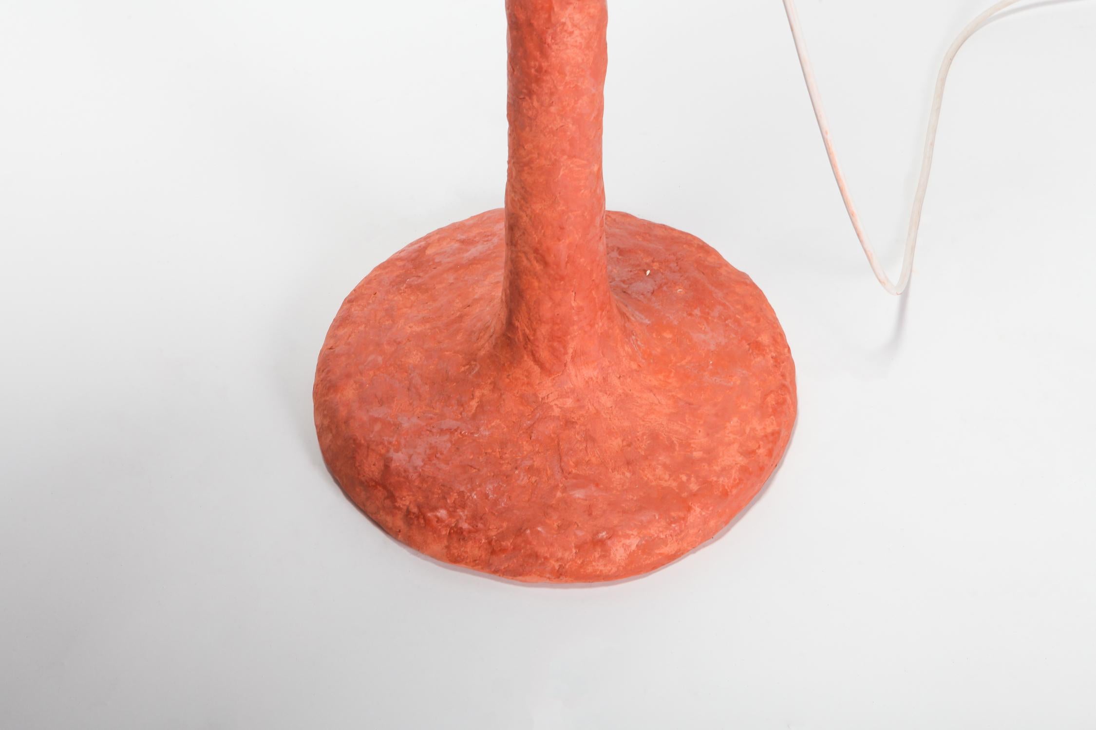 ‘Cotta' Handmade Synthetic Clay Floor Lamp, Decio Studio for Everyday Gallery In New Condition In Antwerp, BE