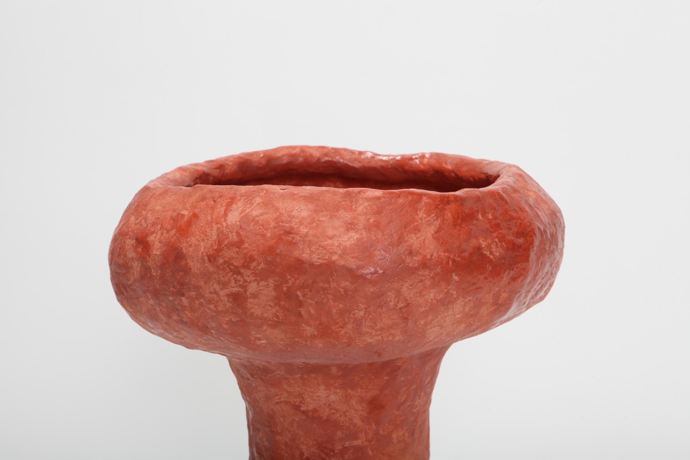 European Cotta Vessel 3 by Decio Studio Made at alfa.brussels for Everyday Gallery