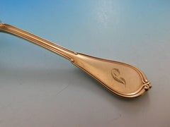 Cottage by Gorham Vermeil Sterling Silver Flatware Set Service 64 Pc Din J Mono