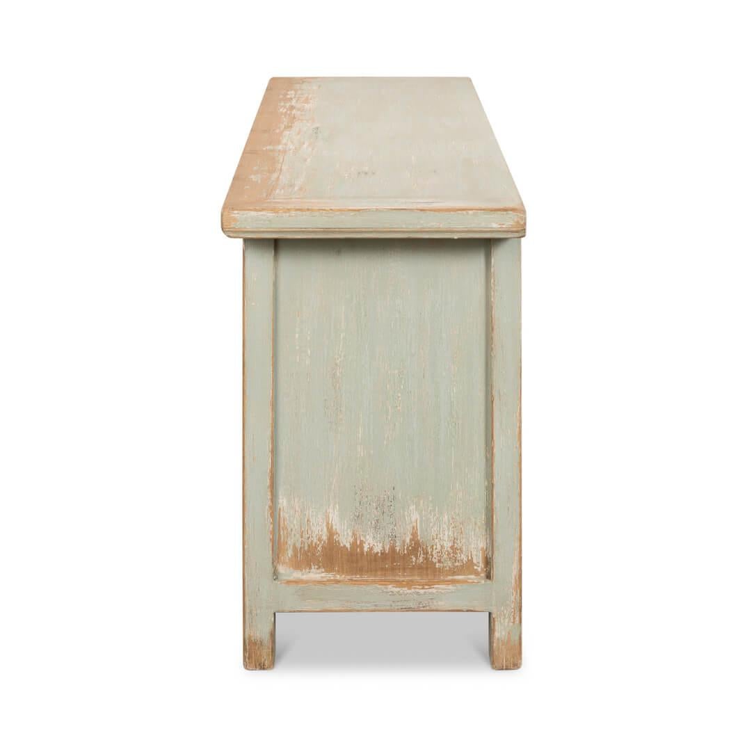 XXI secolo e contemporaneo Buffet dipinto a reticolo Cottage in vendita
