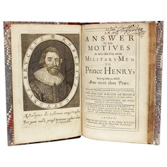COTTON. Answers by certain Military Men to Prince Henry. 1675 - SECOND EDITION