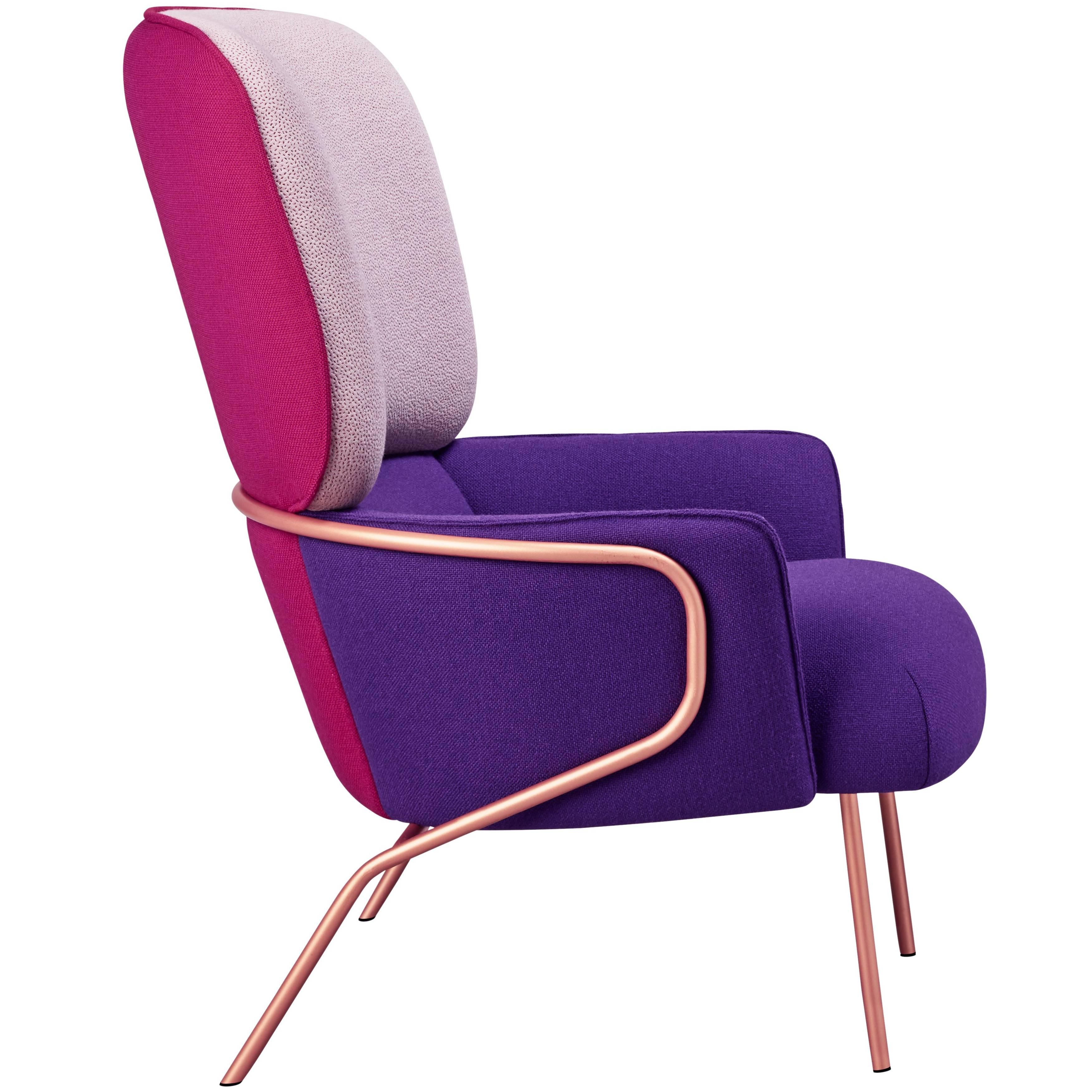 Post-Modern Cotton Armchair by Pepe Albargues For Sale
